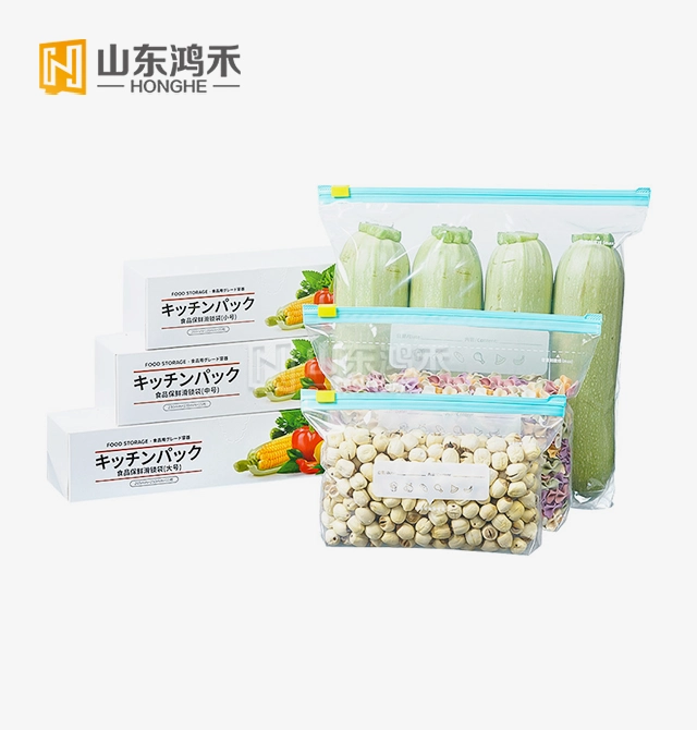 Polyethylene Slider Freezer Bag